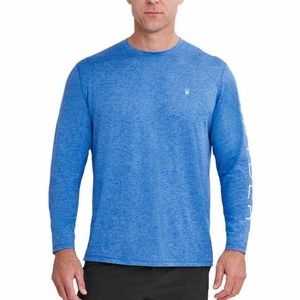 Mens Spyder Long Sleeve Shirt size large